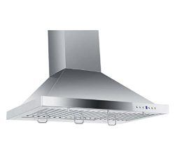 Z Line KB-36 Stainless Steel Wall Mount Range Hood, 36-Inch