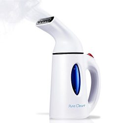 New and Improved Quick Aluminum Heating Portable Handheld Clothes Steamer – 60 Seconds Hea ...