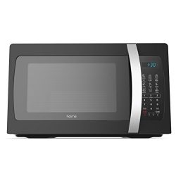 hOmeLabs 1050 watt Countertop Microwave Oven with Accessories – Black Stainless Steel Micr ...