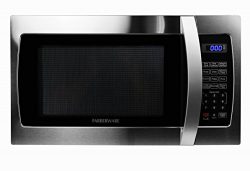 Farberware Professional FMO13AHTBKE 1.3 Cubic Foot 1000-Watt Microwave Oven, Stainless Steel