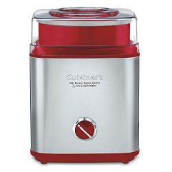 Cuisinart ICE-30R Pure Indulgence Frozen Yogurt Sorbet & Ice Cream Maker, 2 quart, Brushed M ...