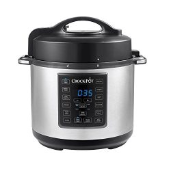 Crock-Pot 6 Qt 8-in-1 Multi-Use Express Crock Programmable Slow Cooker, Pressure Cooker, Sauté,  ...