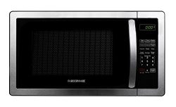 Farberware Classic FMO11AHTBKB 1.1 Cubic Foot 1000-Watt Microwave Oven, Stainless Steel