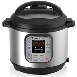 Instant Pot DUO60 6 Qt 7-in-1 Multi-Use Programmable Pressure Cooker, Slow Cooker, Rice Cooker,  ...