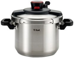 T-fal P45007 Clipso Stainless Steel Dishwasher Safe PTFE PFOA and Cadmium Free 12-PSI Pressure C ...