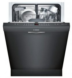 Bosch SHS5AVL6UC 24″ Ascenta Energy Star Rated Dishwasher with 14 Place Settings Stainless ...