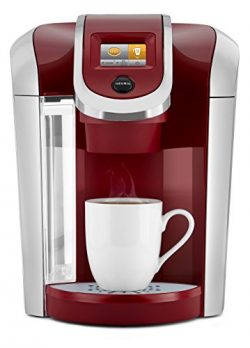 Keurig K475 Single Serve Programmable K- Cup Pod Coffee Maker with 12 oz brew size and temperatu ...