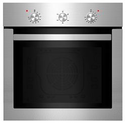 Empava 24″ Stainless Steel Push Buttons Electric Built-in Economy Single Wall Ovens EMPV-2 ...
