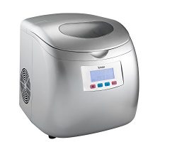 Knox Gear Portable Compact Ice Maker w/LCD Display (Silver) – 2.8-Liter Water Reservoir, 3 ...