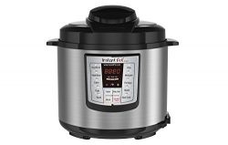 Instant Pot LUX60 V3 6 Qt 6-in-1 Muti-Use Programmable Pressure Cooker, Slow Cooker, Rice Cooker ...