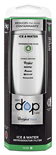 EveryDrop by Whirlpool Refrigerator Water Filter 4 (Pack of 1)