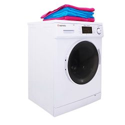 All in one Front Load 1.6 Cu.ft. New Compact Combo Washer Dryer SK 4000 CV White with 1200 rpm s ...