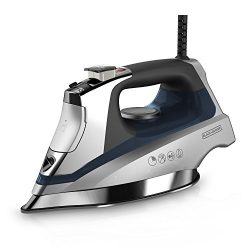 BLACK+DECKER Allure Professional Steam Iron, Dynamic Steam Technology, Blue, D3030