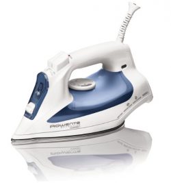 Rowenta DW2070 Effective Comfort 1600-Watt Steam Iron Stainless Steel Soleplate with Auto-Off, 3 ...