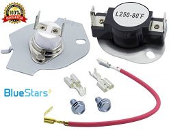 279816 Dryer Thermostat Kit Replacement by Blue Stars – Exact Fit for Whirlpool & Kenm ...