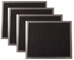 Range Hood Charcoal Filter for Broan 97007696 6105C 4-Pack