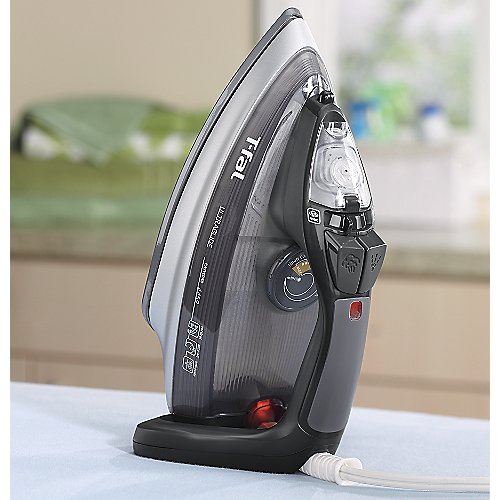 T-fal FV4495 Ultraglide Easycord Steam Iron Ceramic Scratch Resistant Non-Stick Soleplate with A ...