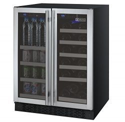 Allavino VSWB-2SSFN – 2 Door Wine Refrigerator/Beverage Center – SS Doors with Towel ...