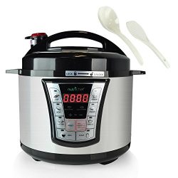 8 in 1 Electric Programmable  Pressure Cooker & Steamer  | Rice Cooker  | Slow Cooker ,  Sta ...