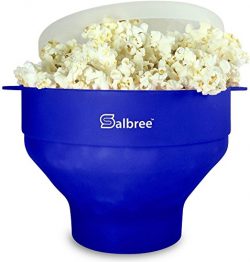 The Original Salbree Microwave Popcorn Popper, Silicone Popcorn Maker, Collapsible Bowl BPA Free ...