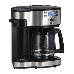 Hamilton Beach 49980A Single Serve Coffee Brewer and Full Pot Coffee Maker, 2-Way