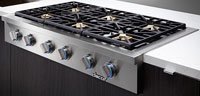 Dacor Discovery IQ DYRTP486SNG 48″ Natural Gas Cooktop with 2 SimmerSearTM Burners and 4 H ...