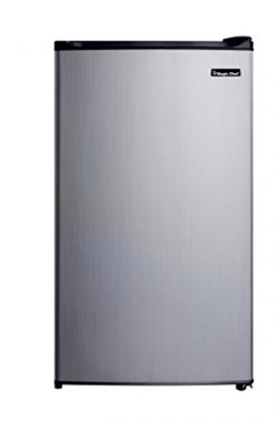 Magic Chef MCBR350S2 Refrigerator, 3.5 cu. ft., Stainless Look