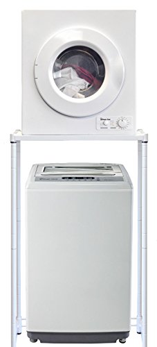 Magic Chef Compact Portable 1.6 cu ft. Top Load Washing Machine Bundle with 2.6 cu ft Front Load ...