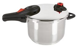 NuWave 31201 Pressure Cooker, 6.5 quart, Silver