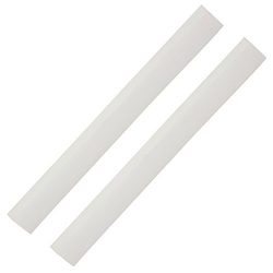 Range Kleen White Seam Silicone Counter Stove Gap Covers, 2 Pcs