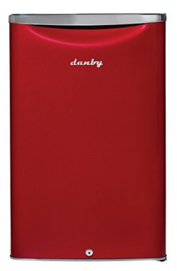 Danby DAR044A6LDB 4.4 cu.ft. Contemporary Classic Special Edition Compact All Refrigerator, Scar ...