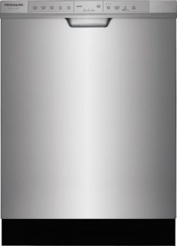 Frigidaire FGCD2444SA 24″ Built-In Dishwasher with 14 Place Settings 34 Minute Quick Clean ...