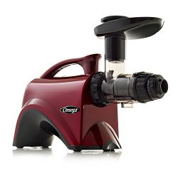 Omega NC800 HDR 5th Generation Nutrition Center Juicer, Red