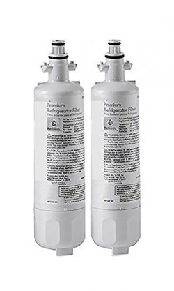 2x Kenmore 46-9690 / LG LT700P, ADQ36006101 Compatible Refrigerator Water Filter – fits fo ...