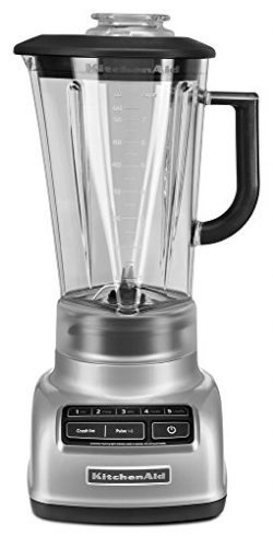 KitchenAid KSB1575MC 5-Speed Diamond Blender, Metallic Chrome