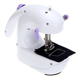 RICHY GLORY- Mini Electric Sewing Machine Batteries Operated Desktop