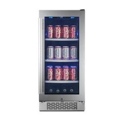 Avallon ABR151SGRH 86 Can 15″ Built-In Beverage Cooler – Right Hinge