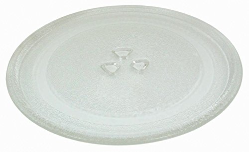 Small 9.6″ / 24.5cm Microwave Glass Plate / Microwave Glass Turntable Plate Replacement