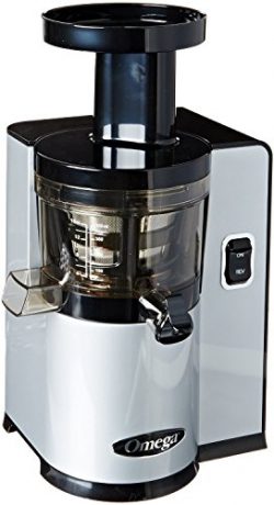 Omega VERT Slow Juicer VSJ843QS, Square Version, Silver