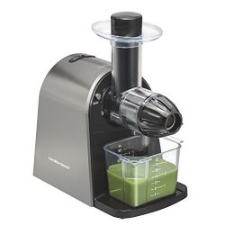 Hamilton Beach 67951 Slow Juicer, Silver