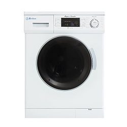 Compact Combo Washer and Electric Dryer with Optional Condensing/Venting and Sensor Dry in White