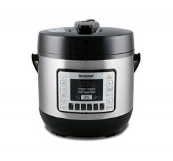 33101 NuWave 33101 6-Quart Electric Pressure Cooker, Stainless Steel, One Size