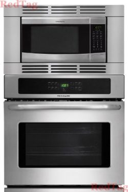 Frigidaire Stainless Steel 27″ 3Piece Wall Oven Microwave Combo FFEW2725PS FFMO1611LS FFMO ...