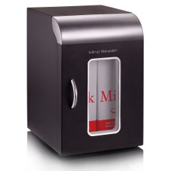 Mind Reader Compact Portable Personal Mini Fridge, For Home, Office, Six Can Capacity, Holds 2 Q ...