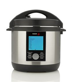 Fagor LUX LCD Multi-Cooker, 4 Quart – Digital Pressure Cooker, Slow Cooker, Rice Cooker an ...