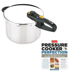 Fagor 8 Qt. Duo w/ America’s Test Kitchen ‘Pressure Cooker Perfection’ Cookbook