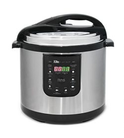 Elite Platinum EPC-1013 Maxi-Matic 10 Quart Electric Pressure Cooker, Black (Stainless Steel) NE ...