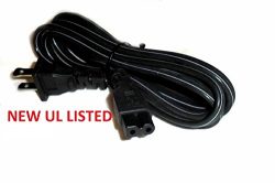 AC Power Cord/Cable for Husqvarna Viking Sewing Machine Fresia 415, HuskyLock S25, Huskylock 560 ...