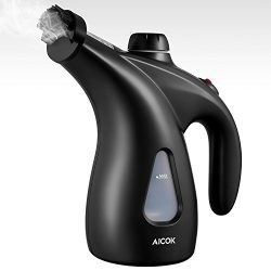 Aicok Portable Garment Steamers for Clothes, 200ml High Capacity Handheld Travel Clothes Steamer ...