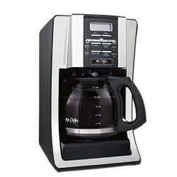 Mr. Coffee 12-Cup Programmable Coffee Maker, Bundle with 1 Month Water Filtration